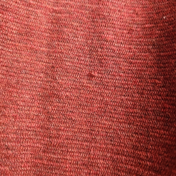 Mens Calvin Klein Red Knit Sweater Pullover - Picture 13 of 14